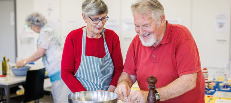 Gemeinsam kochen und essen